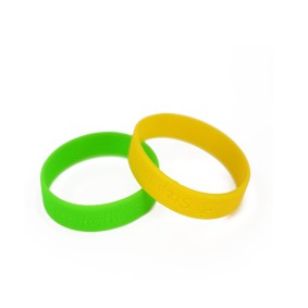 ISO7815 125KHz TK4100 RFID Silicone Wristband LF RFID Bracelet for cashless payment