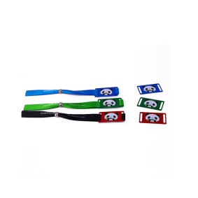 Customized One-Time-Use Fabric Smart Band NTAG213 RFID Woven wristband for Events