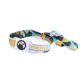NFC MIFARE Ultralight RFID festival fabric wristbands for events ticket